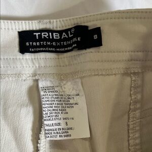 TRIBAL Chic Cream Women's Pantsuit
